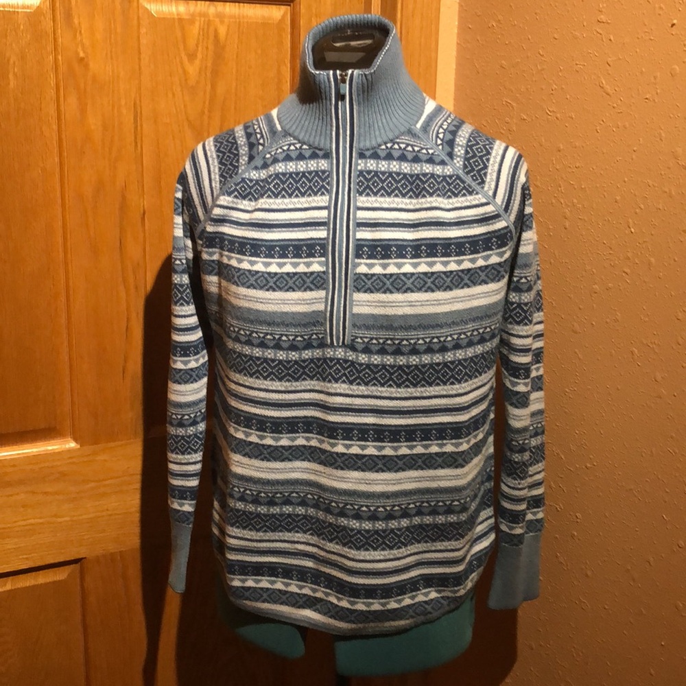 EUC EB Half-zip pull over sweater